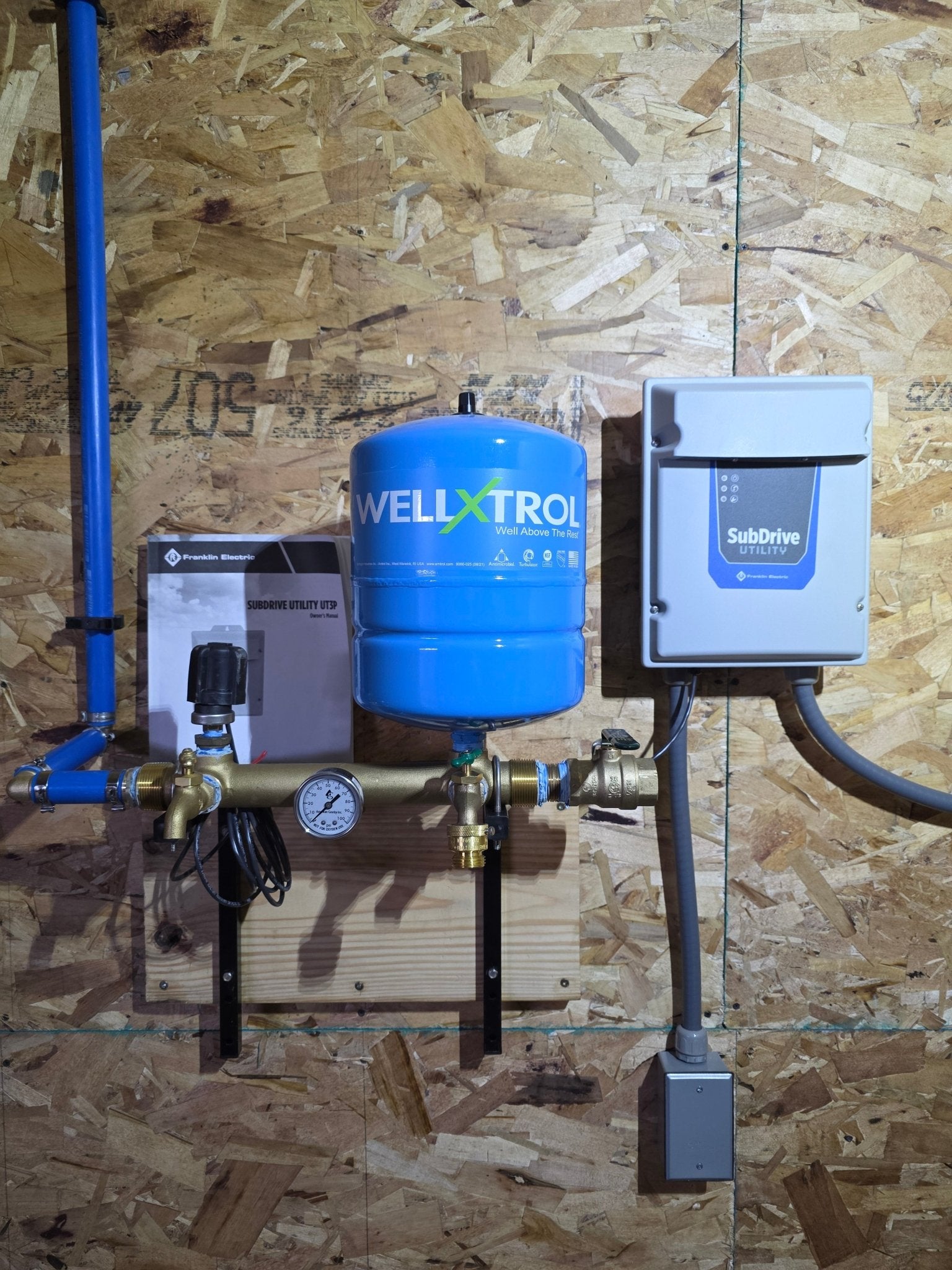 Franklin Electric Subdrive Utility UT3P Constant Pressure Controller W/ Pressure Sensor - Water Well & Septic Supply