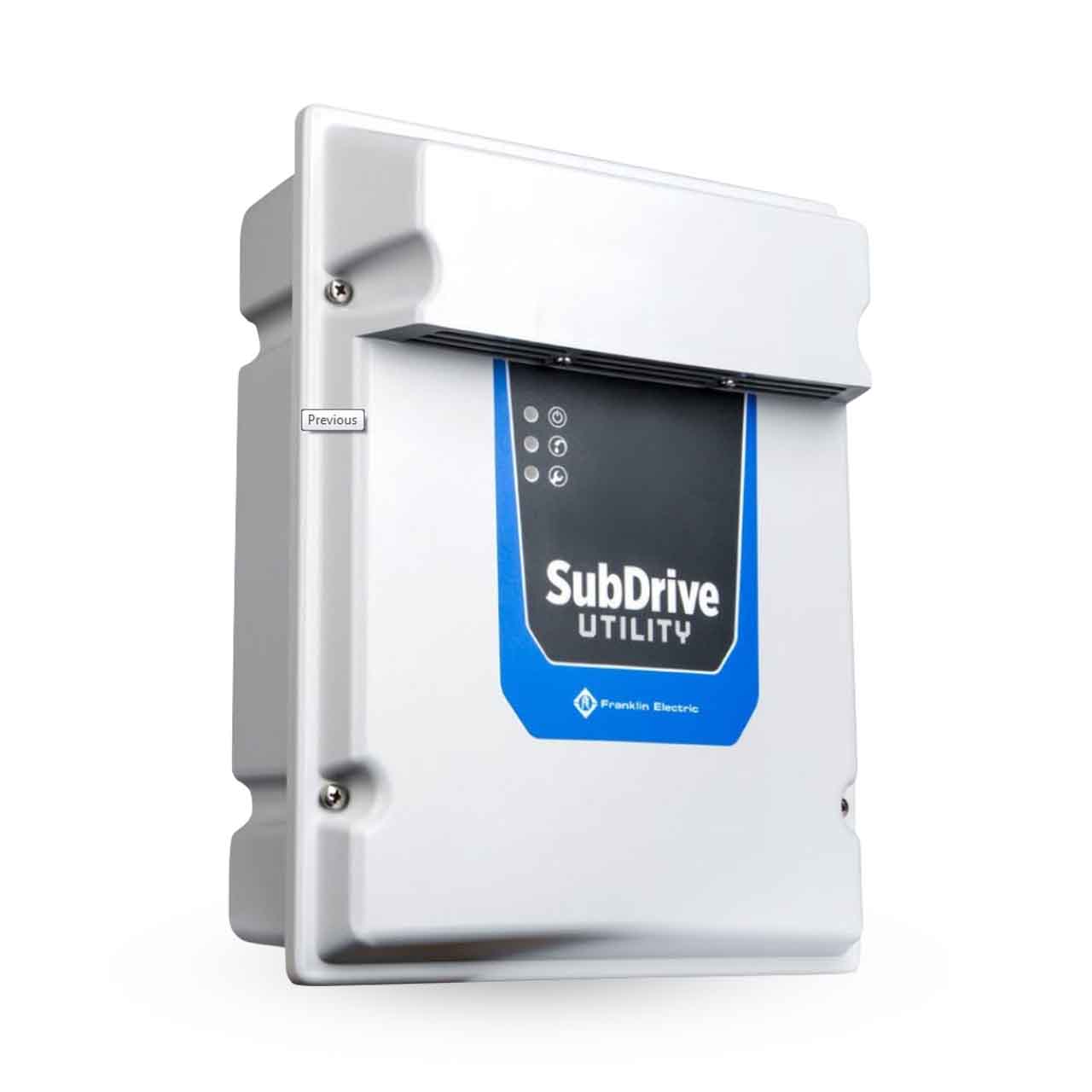 Franklin Electric Subdrive Utility UT3P Constant Pressure Controller W/ Pressure Sensor - Water Well & Septic Supply