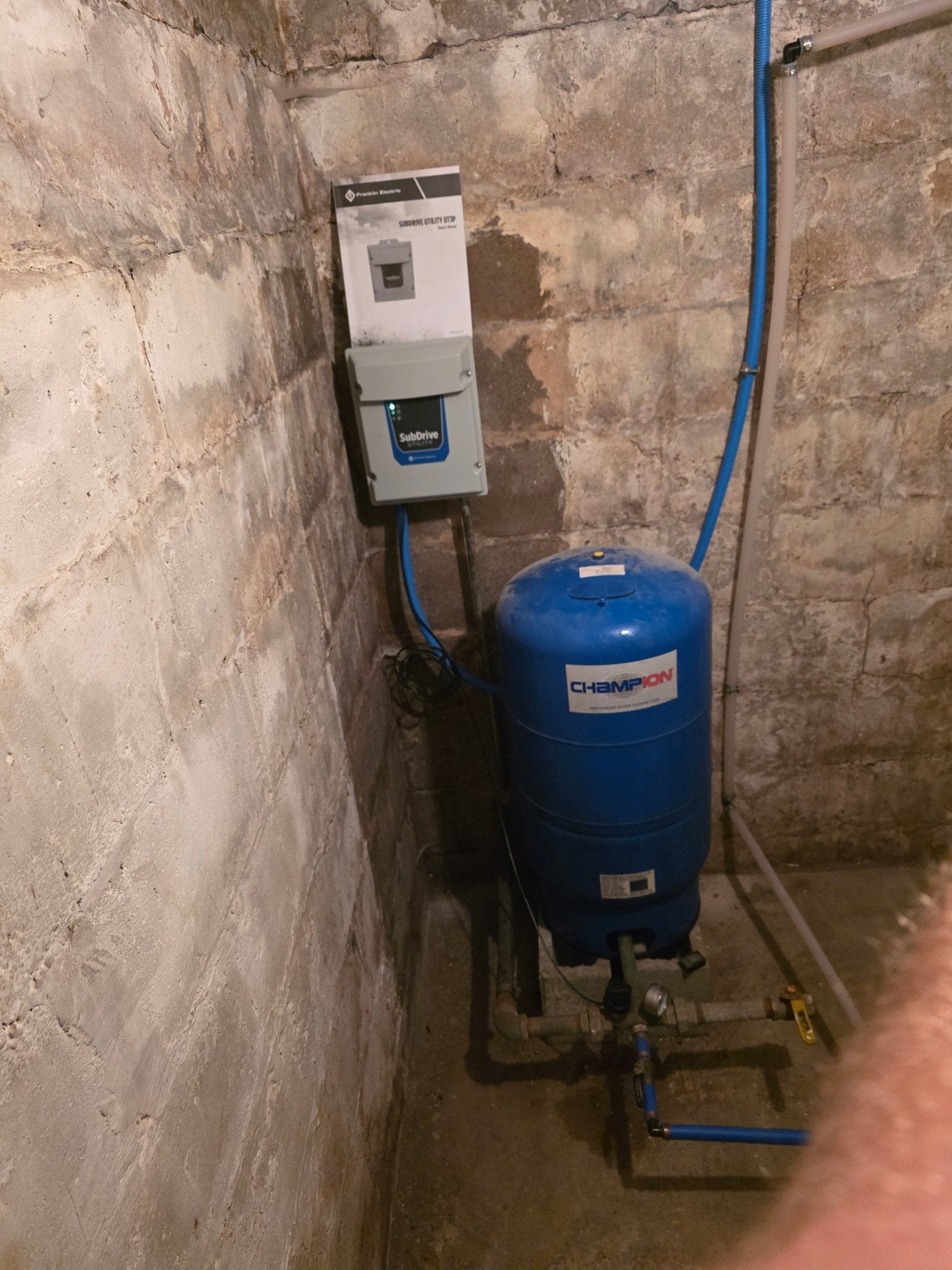 Franklin Electric Subdrive Utility UT3P Constant Pressure Controller W/ Pressure Sensor - Water Well & Septic Supply