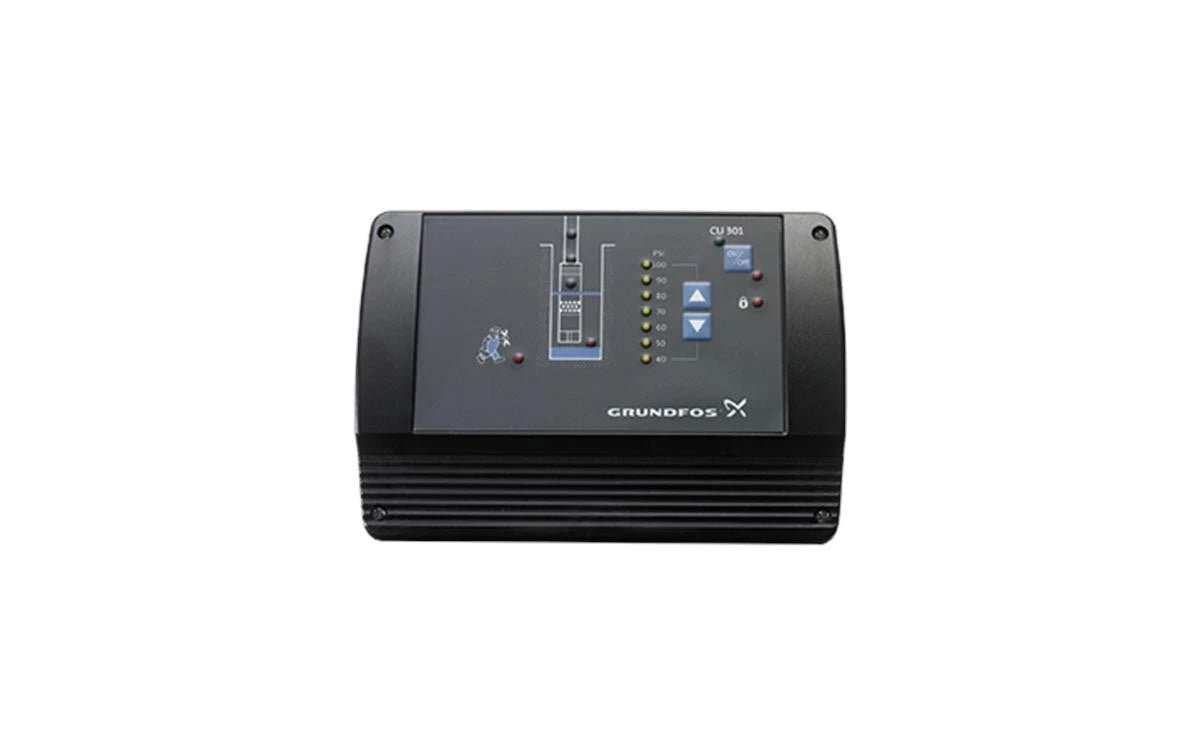 GRUNDFOS CU301 CONSTANT PRESSURE CONTROL BOX w/ TRANSDUCER KIT SQE CU 301 Ver. 7 - Water Well & Septic Supply